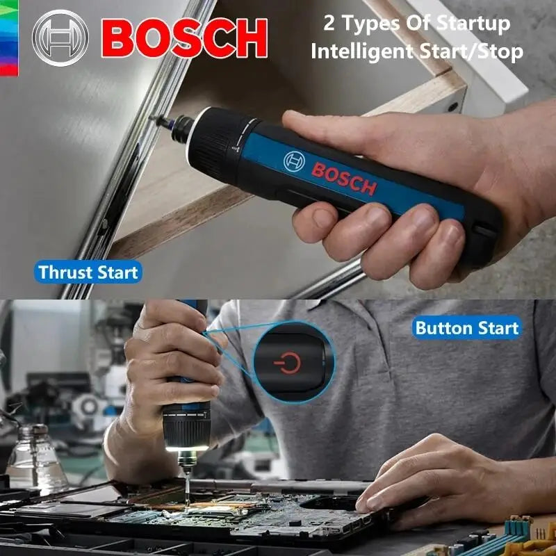 Bosch go3 3.6v recarregável chave de fenda novo modelo sem escova sem fio multifuncional casa técnico industrial mini ferramentas elétricas