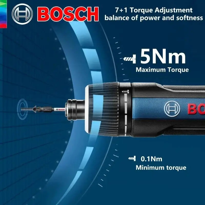 Bosch go3 3.6v recarregável chave de fenda novo modelo sem escova sem fio multifuncional casa técnico industrial mini ferramentas elétricas