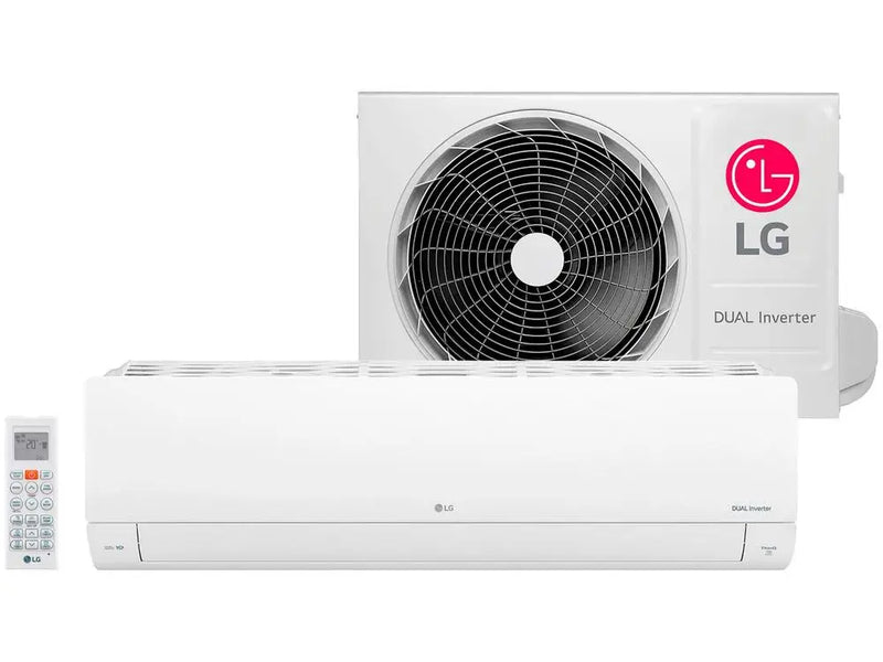 Ar-condicionado Split Hi-Wall LG Dual Inverter Voice +AI 9.000 BTUs Frio S3-Q09AA31A - 220V