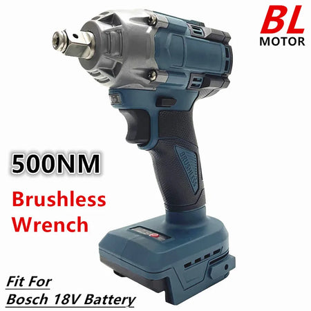 Apto para bosch 18v bateria sem escova chave elétrica sem fio impacto chave de fenda broca reparação carro caminhão ferramenta serviço ferramentas elétricas