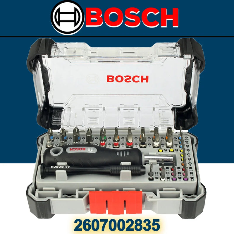 Conjunto de brocas de parafuso de precisão Bosch para ferramenta manual de reparo de chave de impacto e broca Ferramentas manuais de reparo de 42 peças 2607002835